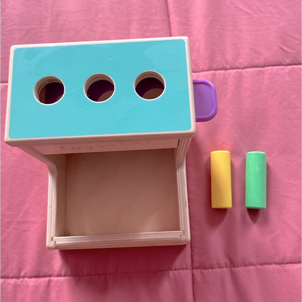 Lovevery Wooden Peg Drop.